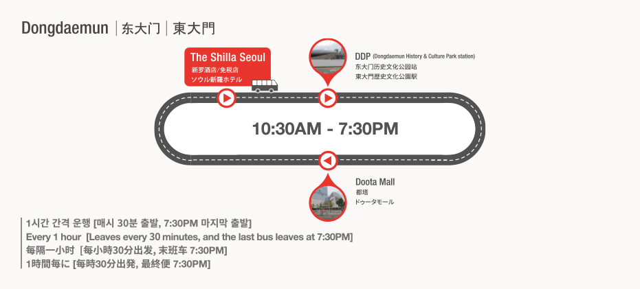 Dongdaemun 10:30 AM - 7:30 PM