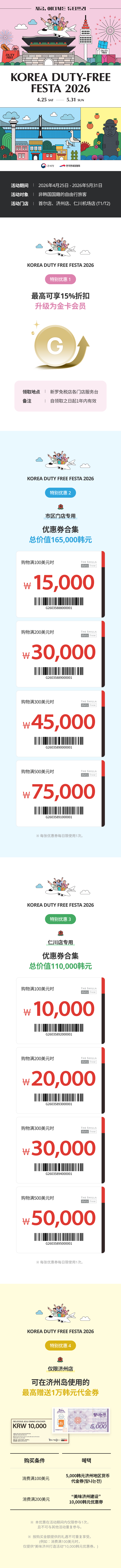 KOREA DUTY FREE FESTA 2026